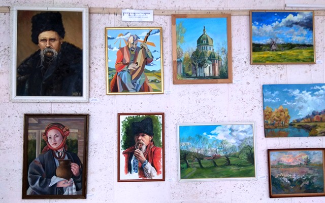 Творчі роботи студентів-художників, присвячені творчості Т.Г.Шевченка